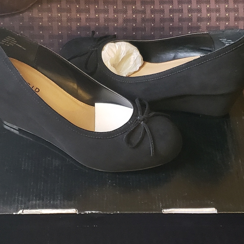 Mini wedged ballet shoes